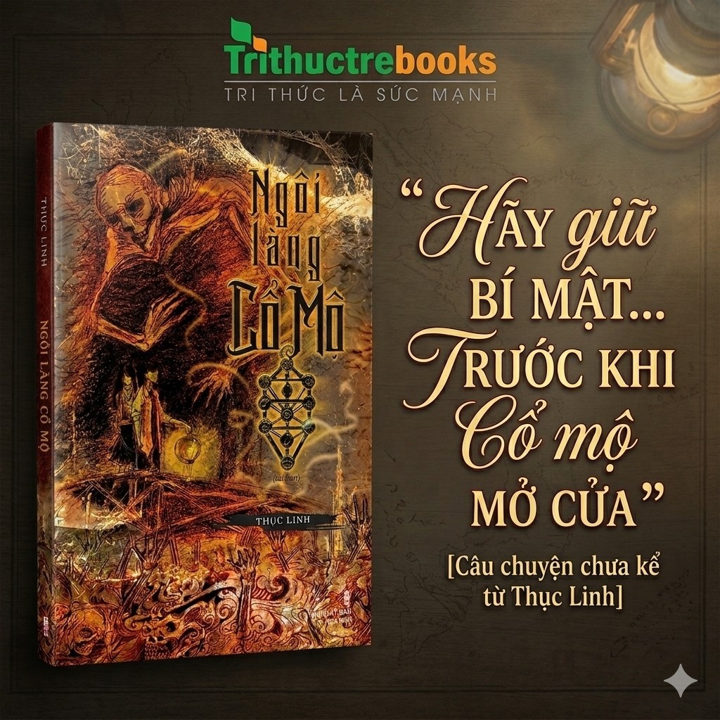 Sách - Ngôi Làng Cổ Mộ - Hơi Thở Tâm Linh Giữa Một Ngôi Làng Cổ - Tác giả Thục Linh