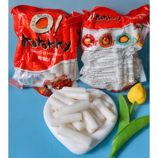 Combo Tobokki lắc phô mai siu ngon(500g bánh truyền thống +bột phô mai Osajang 100g)