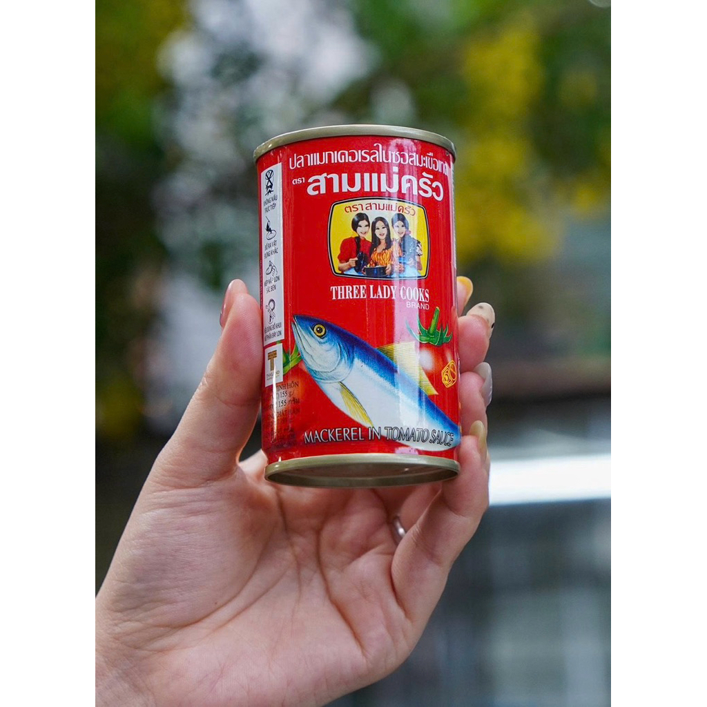 Set 3 hộp CÁ NỤC XỐT CÀ 3 CÔ GÁI 155G