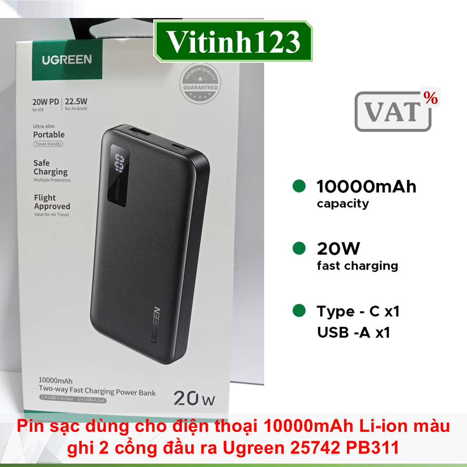Pin sạc dự phòng dùng cho điện thoại 25919 PB561,90597A, 25742 PB311,25185 PB502