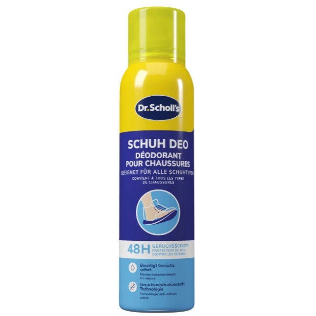 Xịt khử mùi chân Scholl Fuß Deo Spray Fresh Step Extra Frisch 150 ml