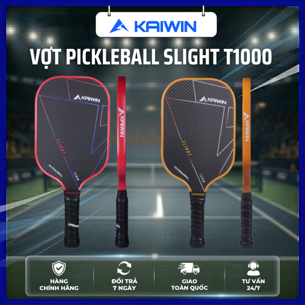 Vợt PICKLEBALL SLIGHT T1000 KAIWIN - Siêu phẩm chính hãng, CAO CẤP chuyên dụng