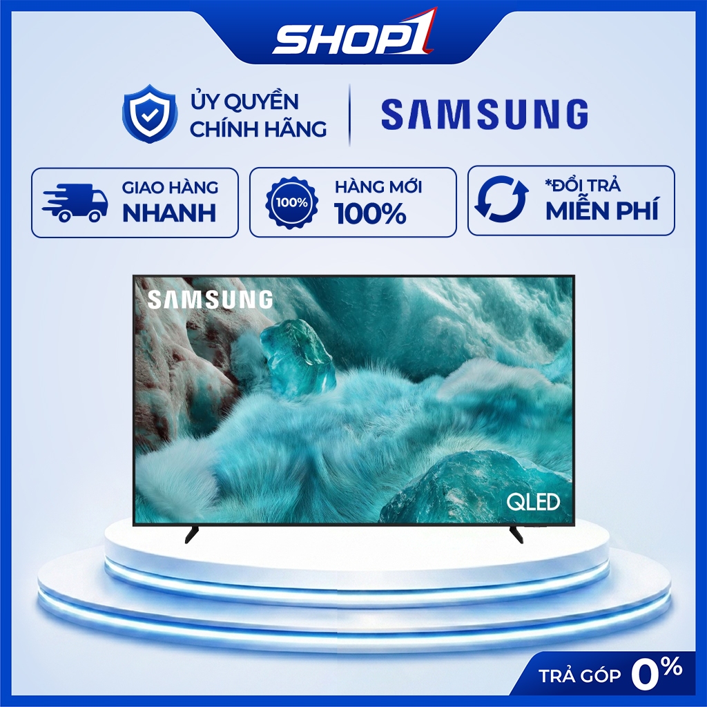 Smart Tivi QLED Samsung AI 4K 43 inch QA43Q7FAAKXXV - 43Q7FA