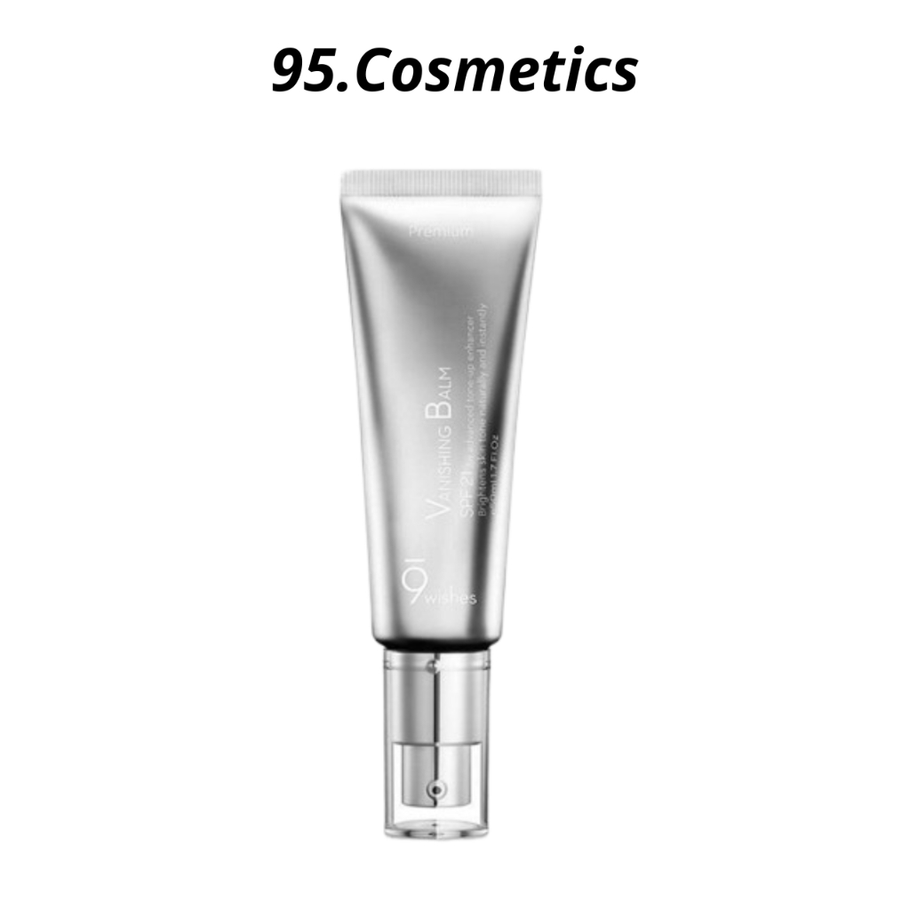 Kem Dưỡng Nâng Tone 9Wishes Vanishing Balm Premium SPF21 50ml