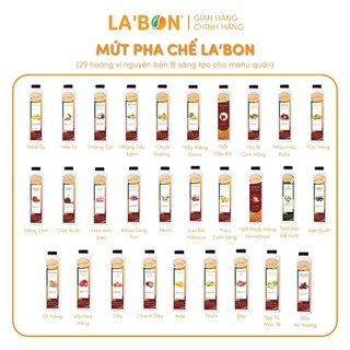 Mứt Pha Chế Măng Cụt LA'BON.