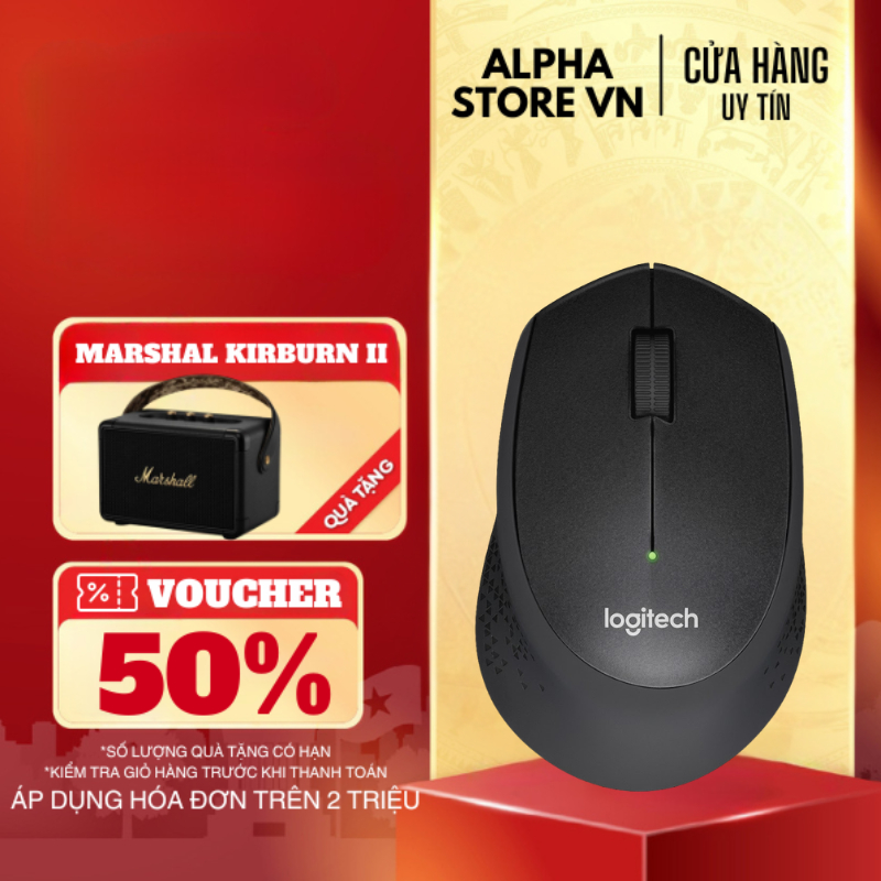 Chuột Logitech M330 Silent Plus – Chuột Văn Phòng Không Dây Chính Hãng