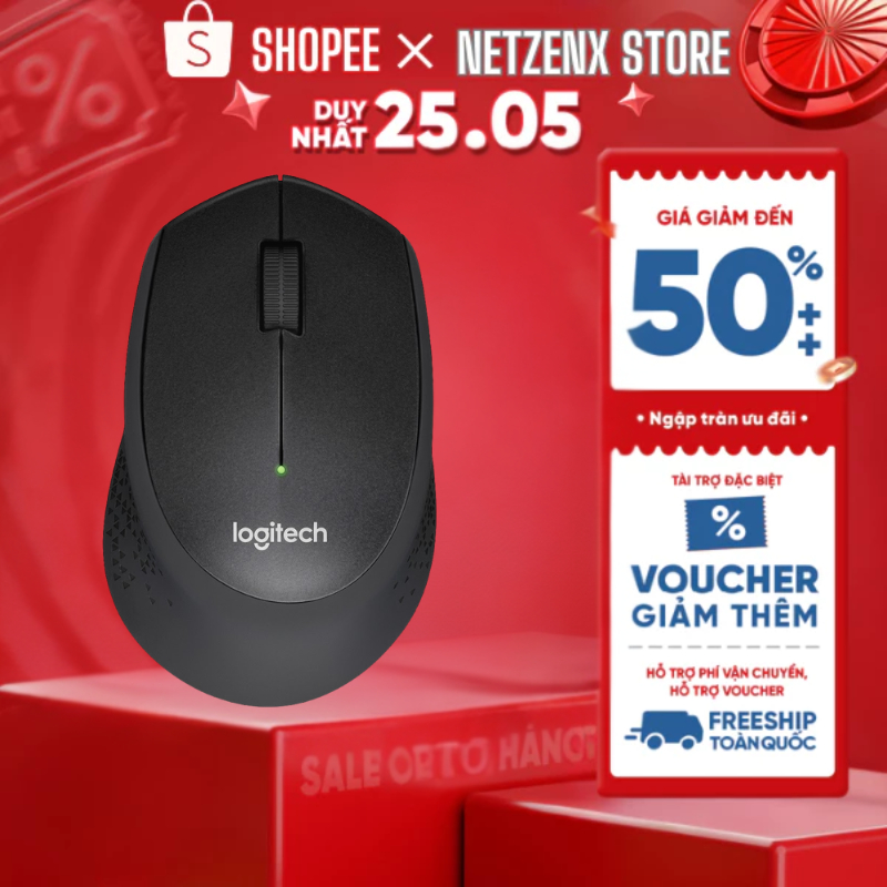 Chuột Văn Phòng Logitech M330 Silent Plus – Không Dây, Độ Bền Cao