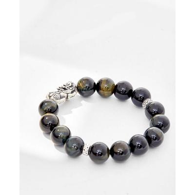 Vòng tay đá Thạch anh tự nhiên phối charm - Mẫu VC0806 - Ngọc Quý