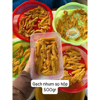 GẠCH NHUM SỌ VÀNG BIỂN NHA TRANG ( Khay 500gram)