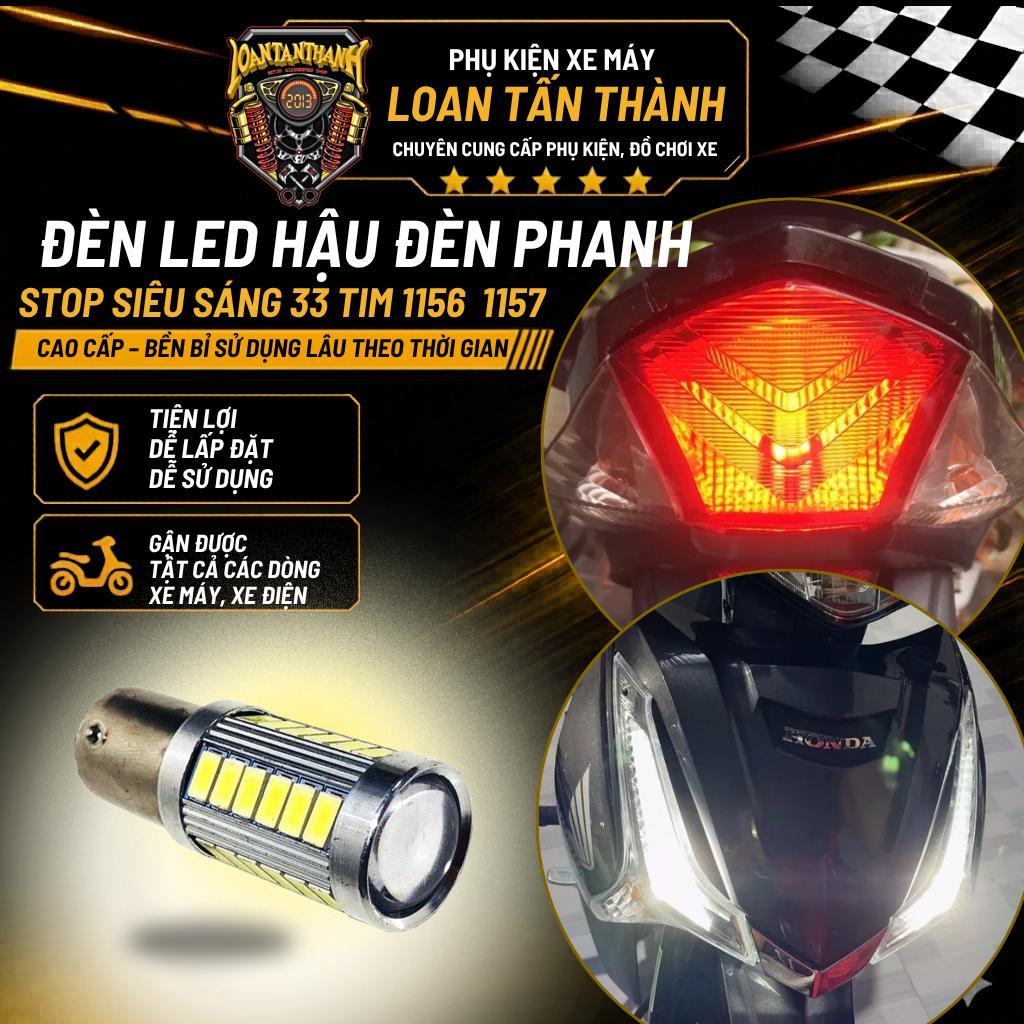 Đèn led hậu đèn phanh, stop Siêu Sáng 33 TIM 1156  1157 Ô Tô & Xe Máy ( 1 Bóng )