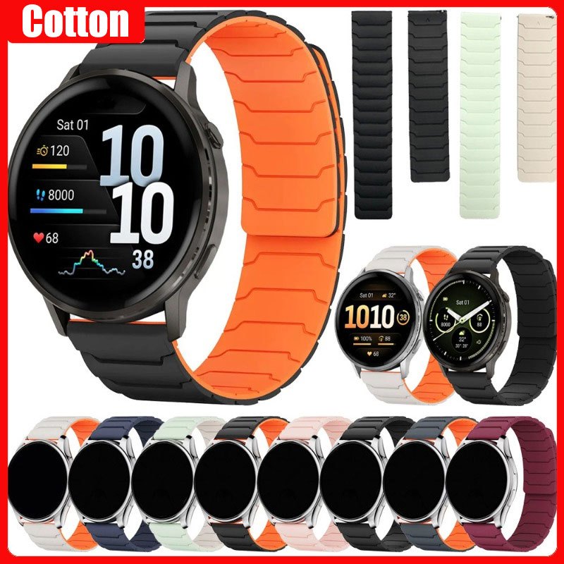 Từ Dây Đeo Silicon Dành Cho Garmin Forerunner 965 970 255 265 745 Ban Nhạc Dành Cho Garmin Venu 3/2 