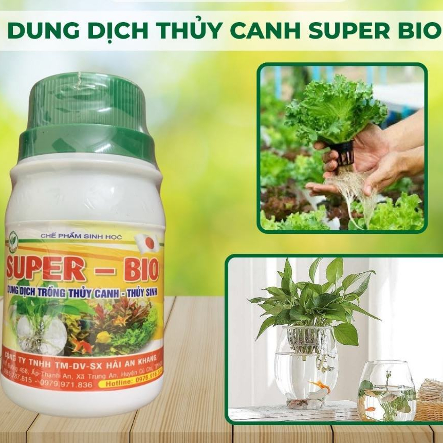 Dung Dịch Thủy Canh Thủy Sinh BIO-LIFE 100ml - Dinh Dưỡng Cho Rau Thủy Canh, Cây Cảnh