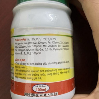 Dung Dịch Thủy Canh Thủy Sinh BIO-LIFE 100ml - Dinh Dưỡng Cho Rau Thủy Canh, Cây Cảnh
