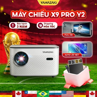 Máy chiếu mini YAMAZAKi X9 PRO Full HD, kết nối WIFI, xem phim, trình chiếu từ điện thoại, máy tính