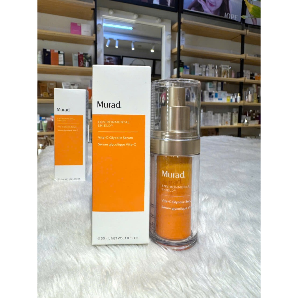 Tinh chất hỗ trợ sáng da, làm đều màu da Murad Vita-C Glycolic Serum VitaminC Murad 30ml