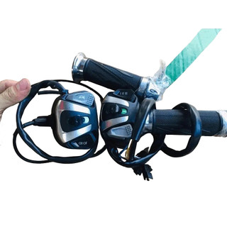 Tay ga xe điện Xmen pro/ zomer đời mới liền công tắc