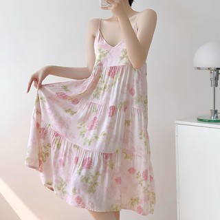 Váy lanh 2 dây hàng Quảng châu cao cấp siêu mát, siêu đẹp