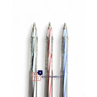 Combo 50/100 cây bút bi DF-207 ngòi 0.7mm( Mực Xanh/Đỏ/Đen/Mix Màu)