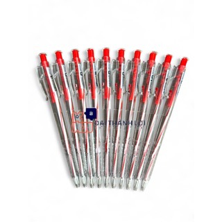 Combo 50/100 cây bút bi DF-207 ngòi 0.7mm( Mực Xanh/Đỏ/Đen/Mix Màu)