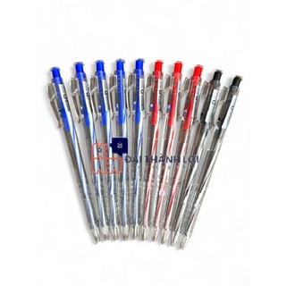 Combo 50/100 cây bút bi DF-207 ngòi 0.7mm( Mực Xanh/Đỏ/Đen/Mix Màu)