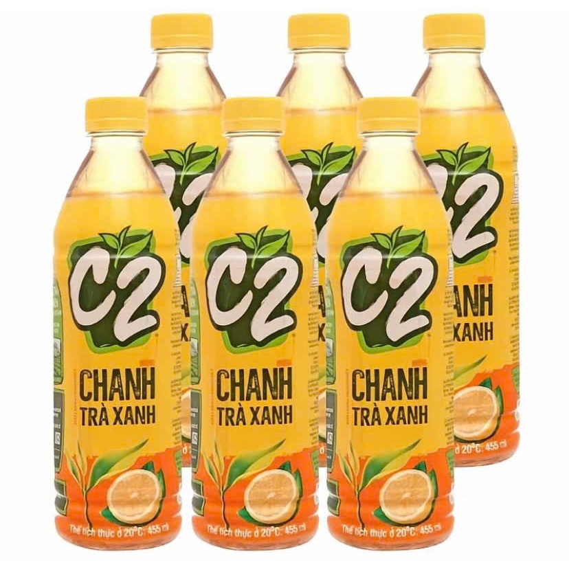 Trà Xanh C2 Chai Nhựa 360ml Lốc 6 Cha