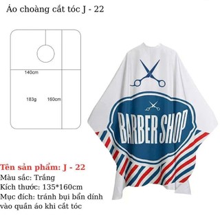 ÁO CHOÀNG CẮT TÓC BABER SHOP J22