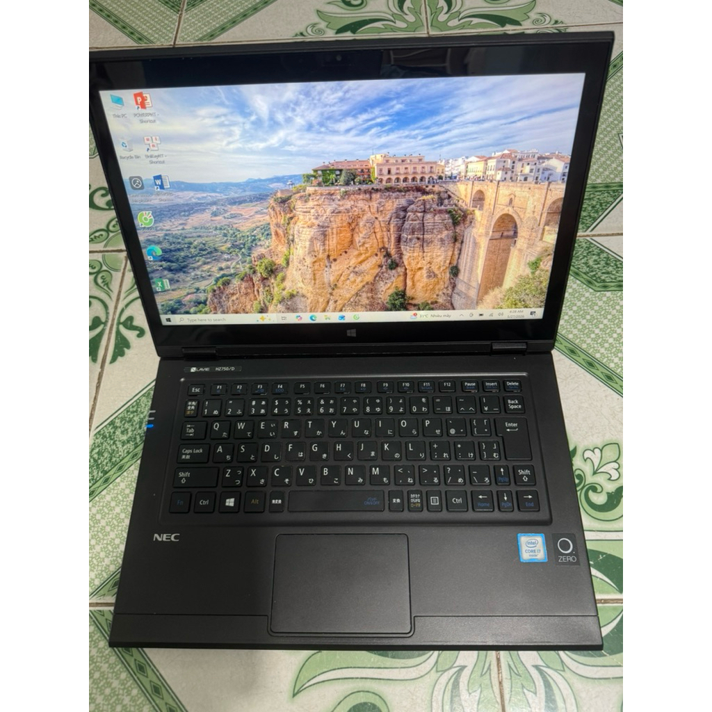 laptop nec i7 6500u/8g/ssd 128g cảm ứng