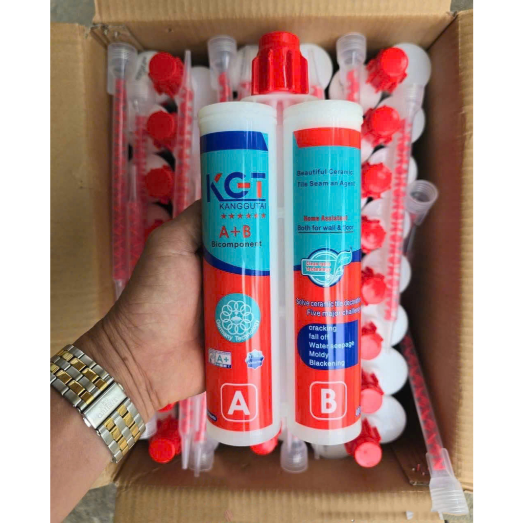 KGT Epoxy - keo chà ron gạch 2 thành phần đa năng