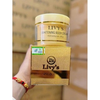 [Chính Hãng] KEM BODY LIVY'S 185g - 1 Hộp