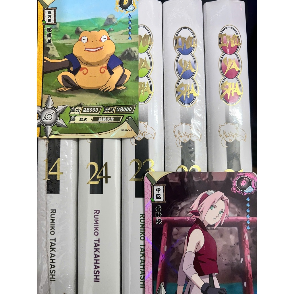 thẻ nhân vật inuyasha deluxe bán lẻ