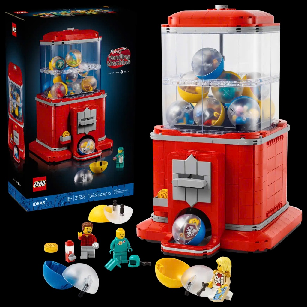 Lego 21358 Đồ Chơi Lắp Ráp Minifigure Vending Machine