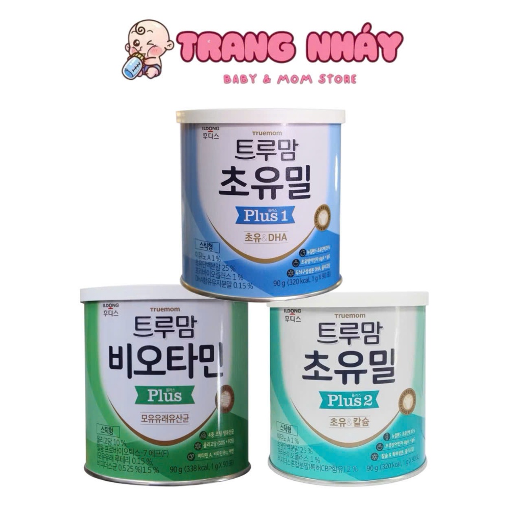 (Date Mới)Sữa Non ILDONG Số 1, Số 2 - Men Tiêu Hoá ILDONG Hàn Quốc - Hộp 90