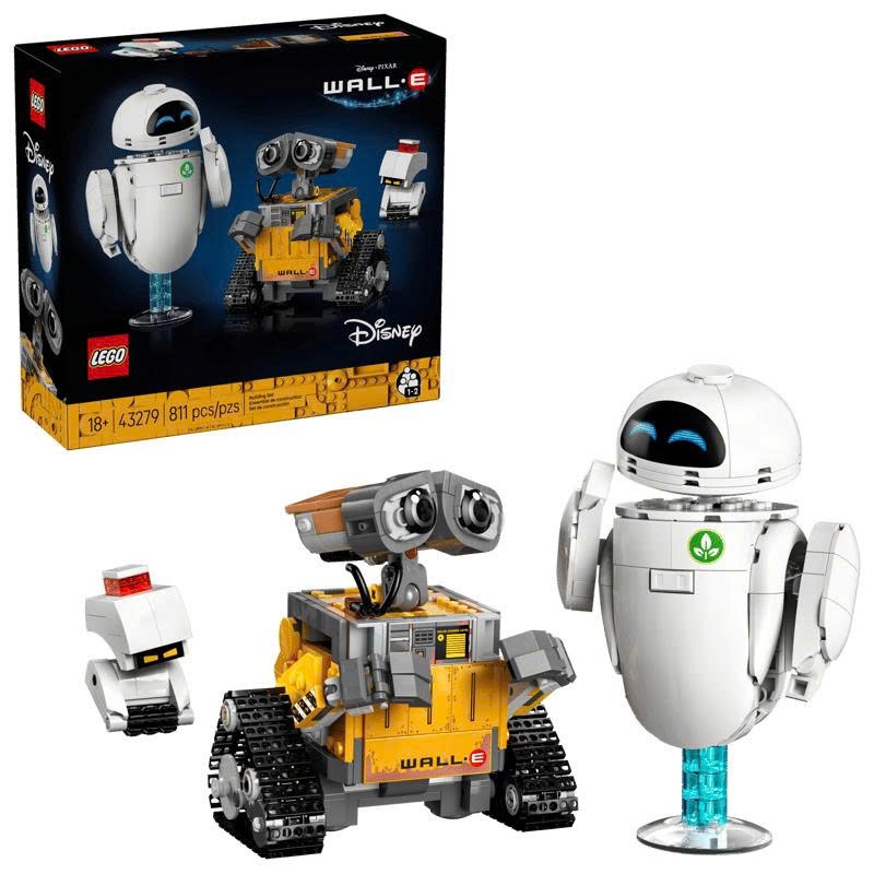 Lego 43279 Đồ Chơi Lắp Ghép WALL-E and EVE
