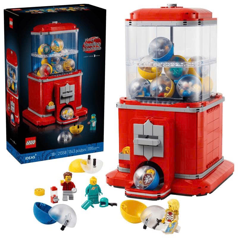 Lego 21358 Đồ Chơi Lắp Ghép Minifigure Vending Machine