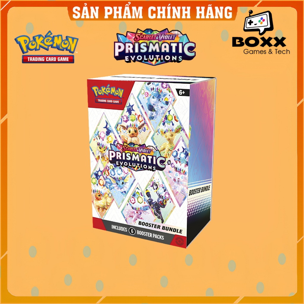 Pokemon TCG: Scarlet & Violet - Prismatic Evolutions Booster Bundle