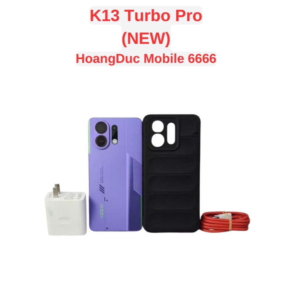Điện thoại OPPO K13 Turbo Pro NEW (Snapdragon 8s Gen 4)