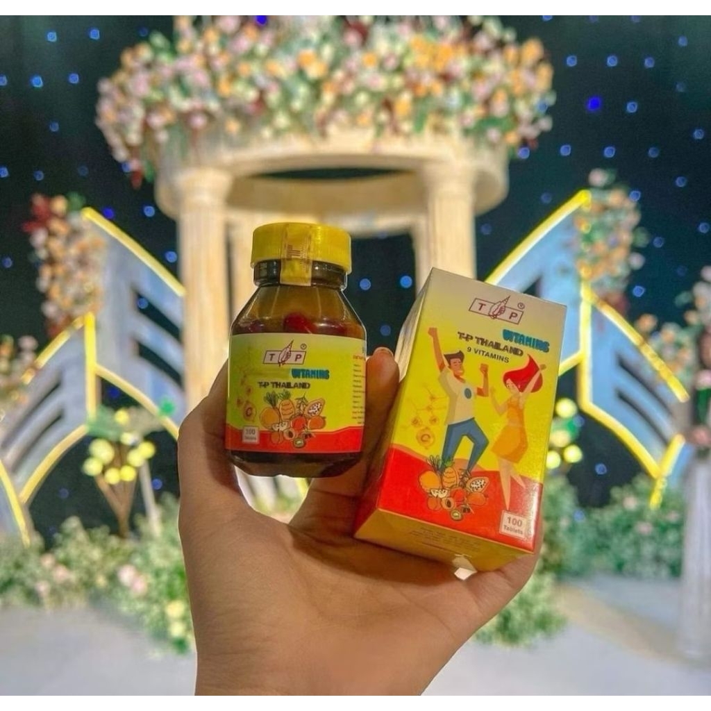 Combo 2 hộp 9 Vitamin TP Thái Lan 🇹🇭 kẹo trái cây 🍬🍬