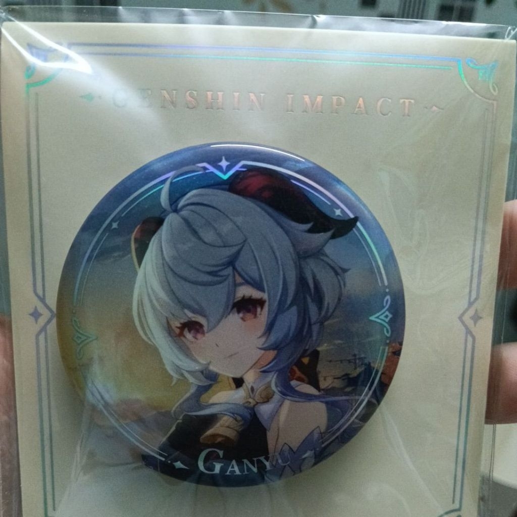 (Chính hãng) Huy hiệu (badge) Ganyu Genshin Impact