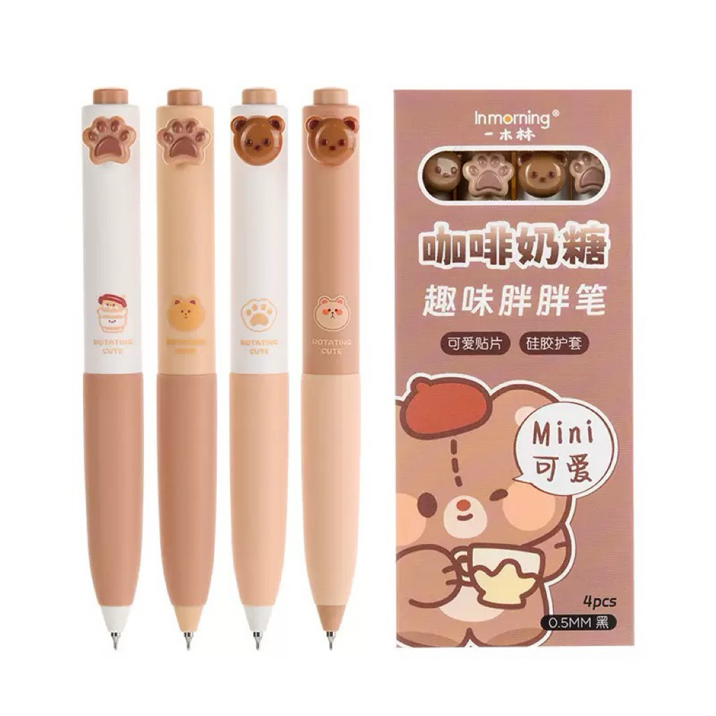 J03- Bút Có Đệm Tay Gấu