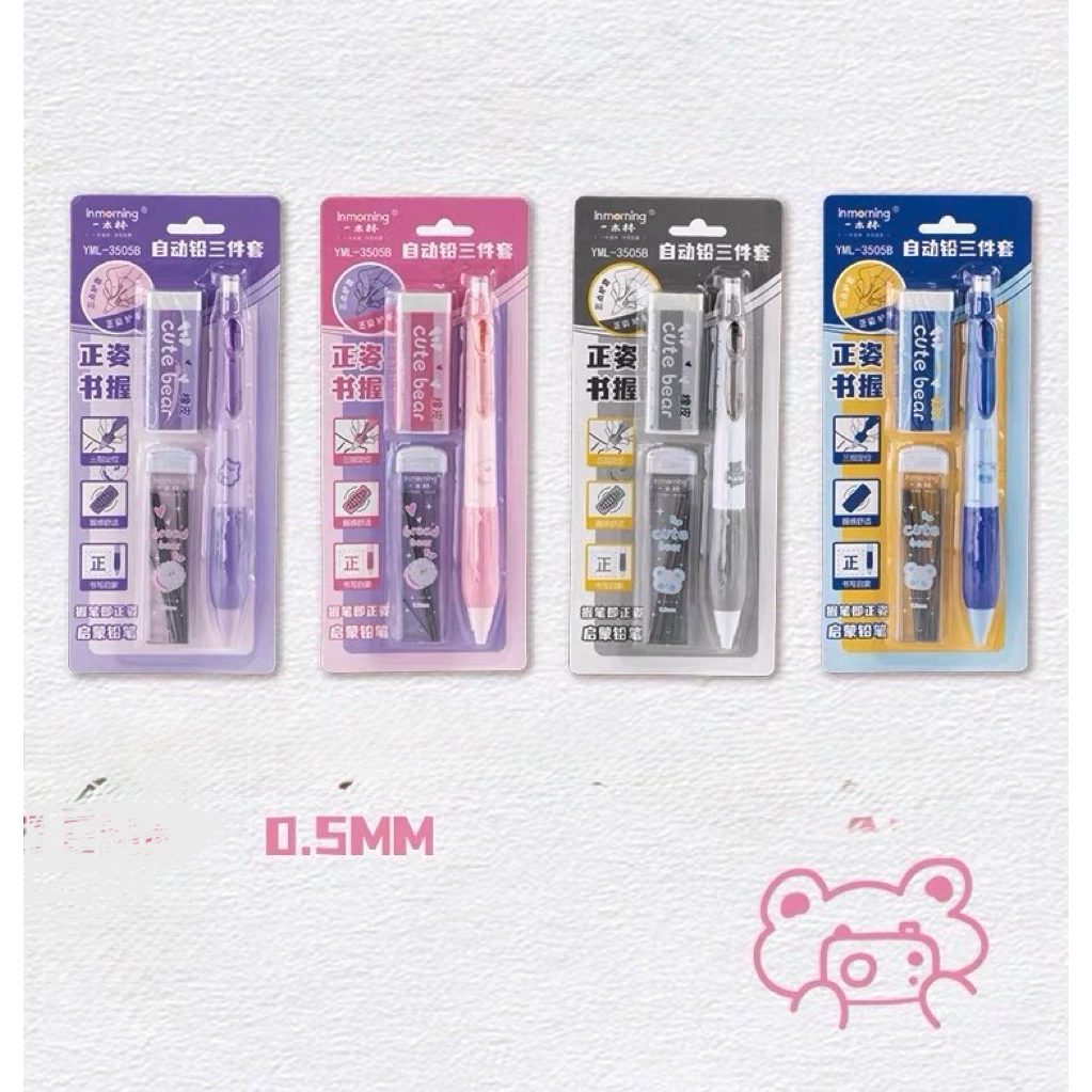 J09- Bộ Ba Bút Chì Kim 5mm