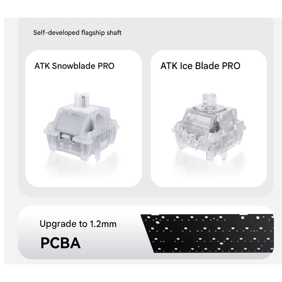 ATK RS6+ Series - Bàn Phím Rapid Trigger Khung Nhôm Chuyên Game FPS - 8K - 256K - 0.001RT - 480Mhz MCU | BigBuy360 - bigbuy360.vn