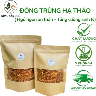 [ SHOP MỚI ] Đông trùng hạ thảo 350gr Khô, sấy nhiệt giảm căng thẳng mệt mỏi