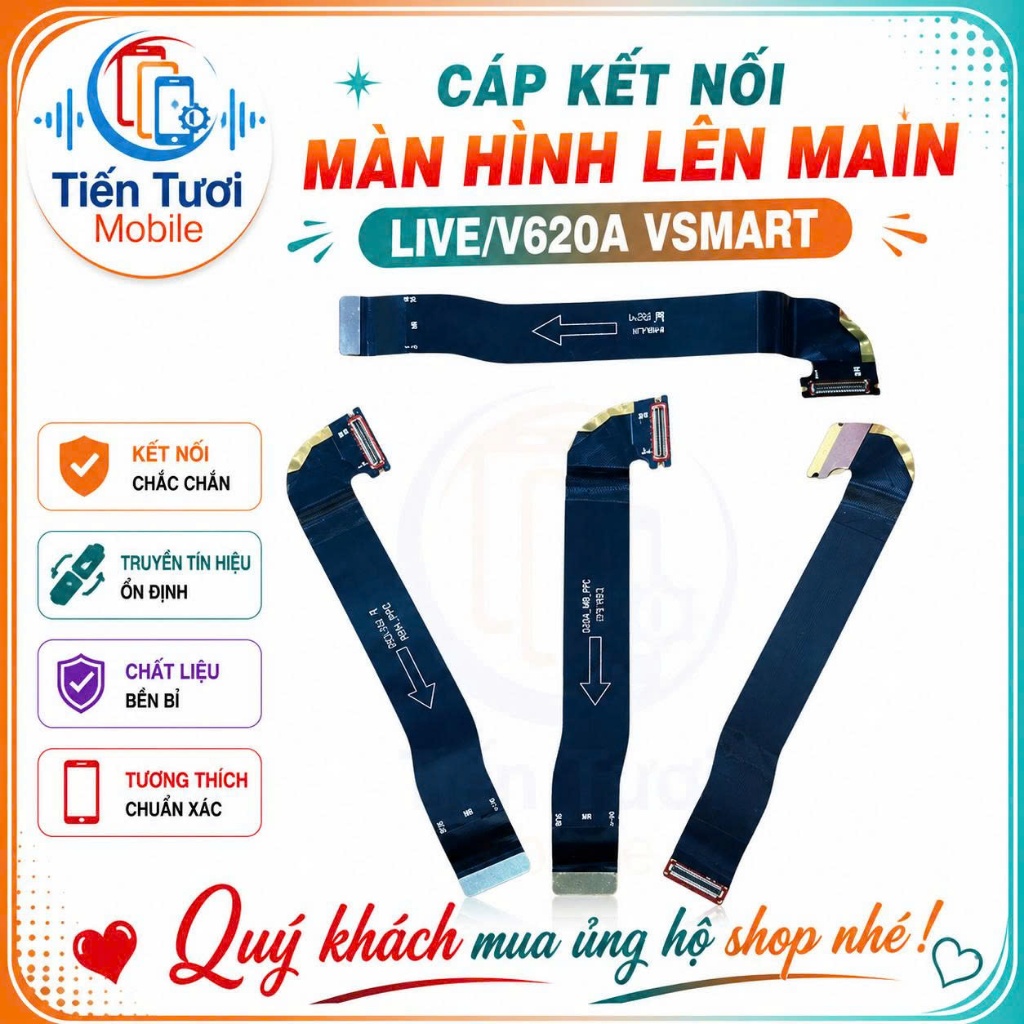 Cáp kết nối màn hình lên main VSMART LIVE/V620A