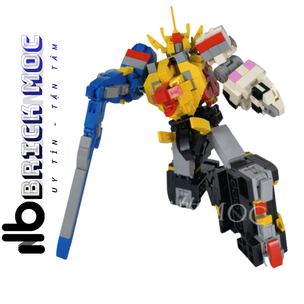 Mô hình lắp ráp Robot MOC Gao Vanguard( 971PCS)