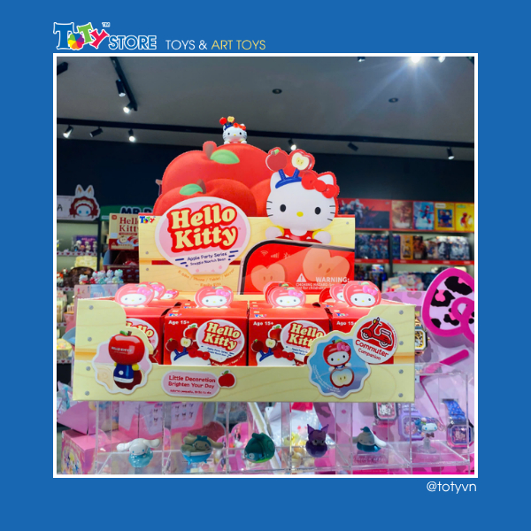 [CHÍNH HÃNG] Mô hình Hello Kitty - Apple Party Snuggle - Moetch - MB42