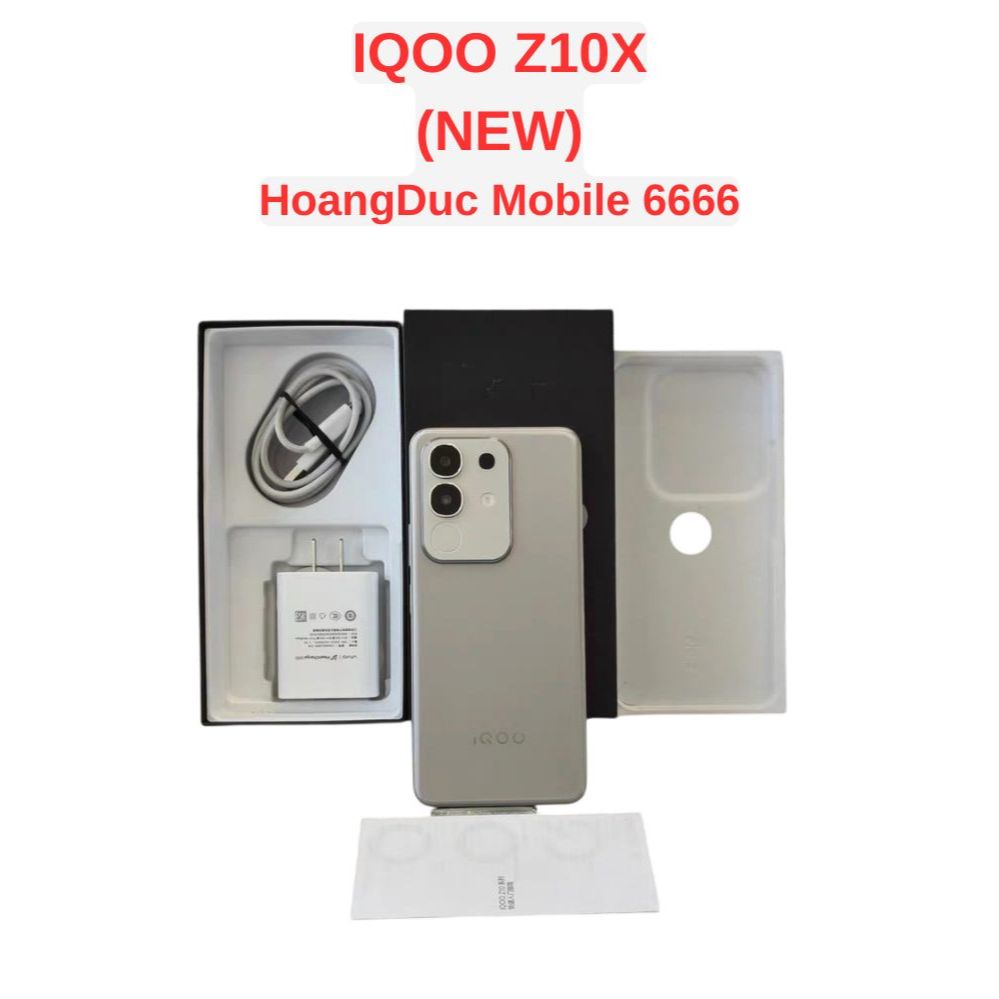 Điện thoại Vivo iQOO Z10x 5G NEW (Dimensity 7300)