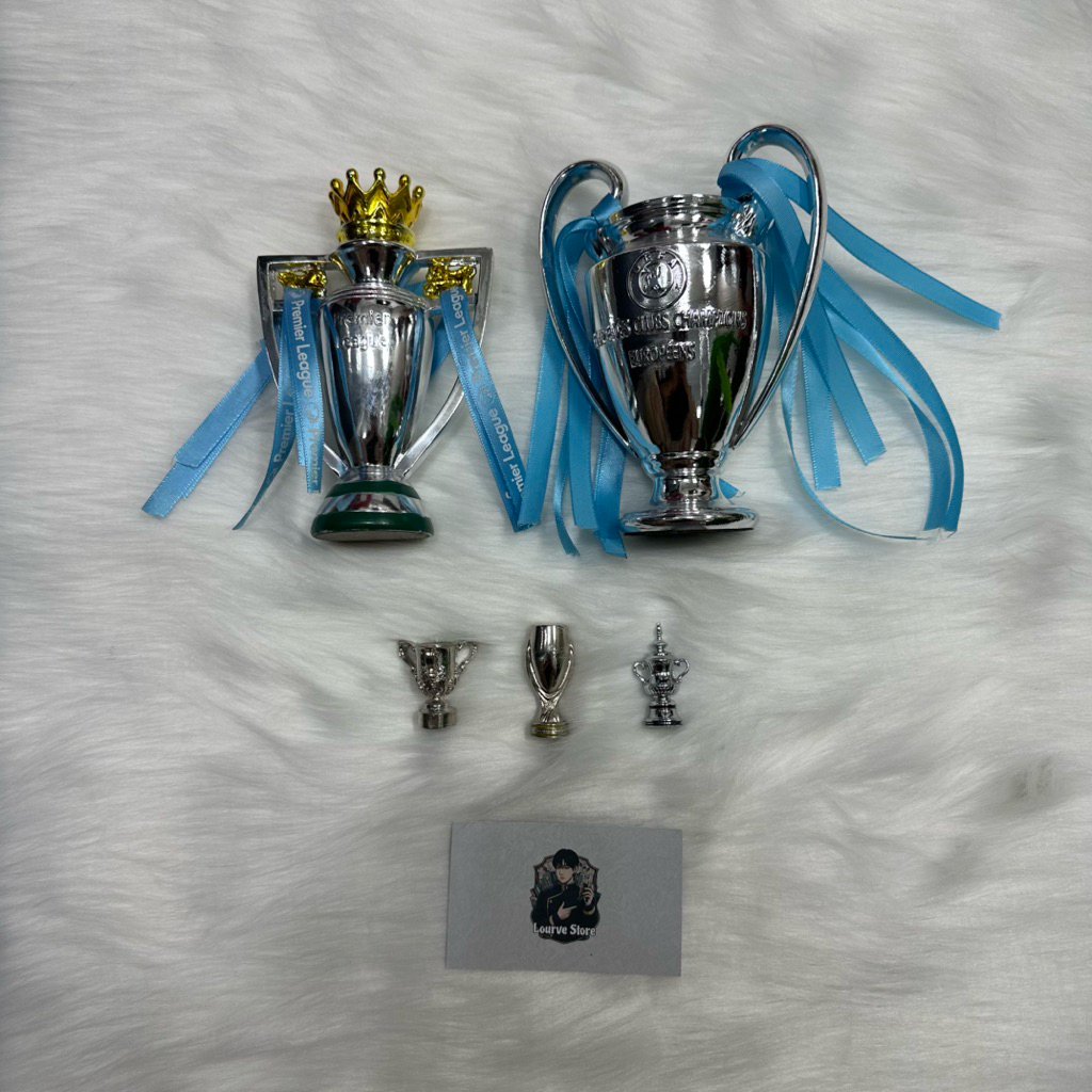 Set cup vô địch , danh hiệu clb man city ( cúp epl gẫy 1 số chỗ )