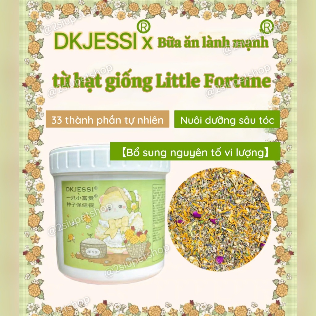 [ Dk JESSI] THẢO MỘC Hạt Giống Dk Jessi giúp Nuôi dưỡng sâu  lông/ bóng mượt/ dày lông phù hợp các b