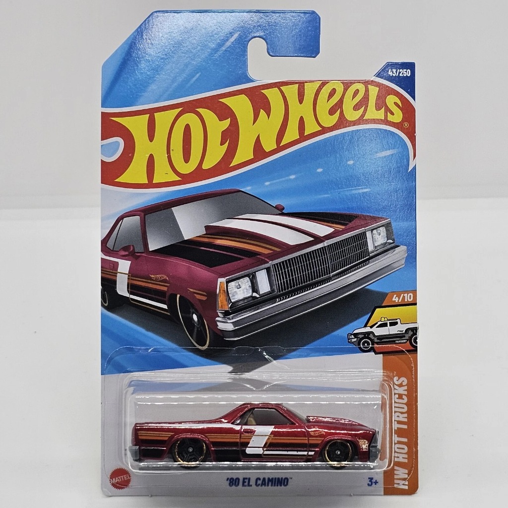 Hot Wheels 1:64 '80 Chevy El Camino Đã Bóc Vỏ Xe Mô Hình Diecast Chính Hãng