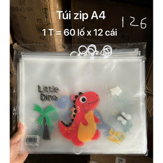Túi zip a4